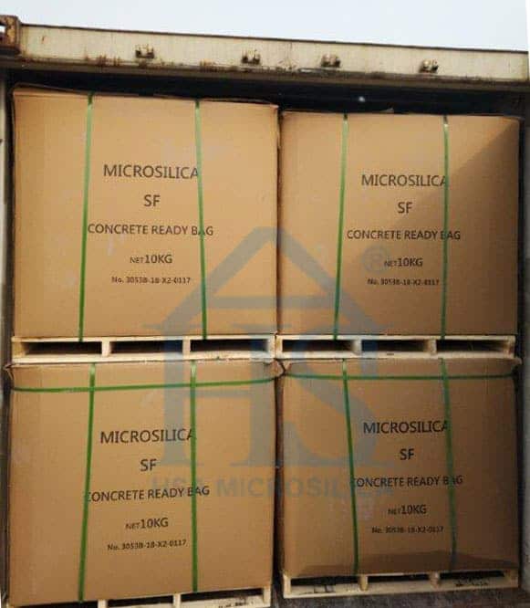 Silica fume - packaging and storage (2)
