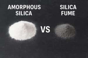 Difference Between Silica Fume and Amorphous Silica